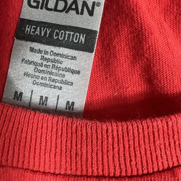 CHICK-FIL-A Red I LOVE CFA Genuine T Shirt Women's Medium M - Picture 7 of 9